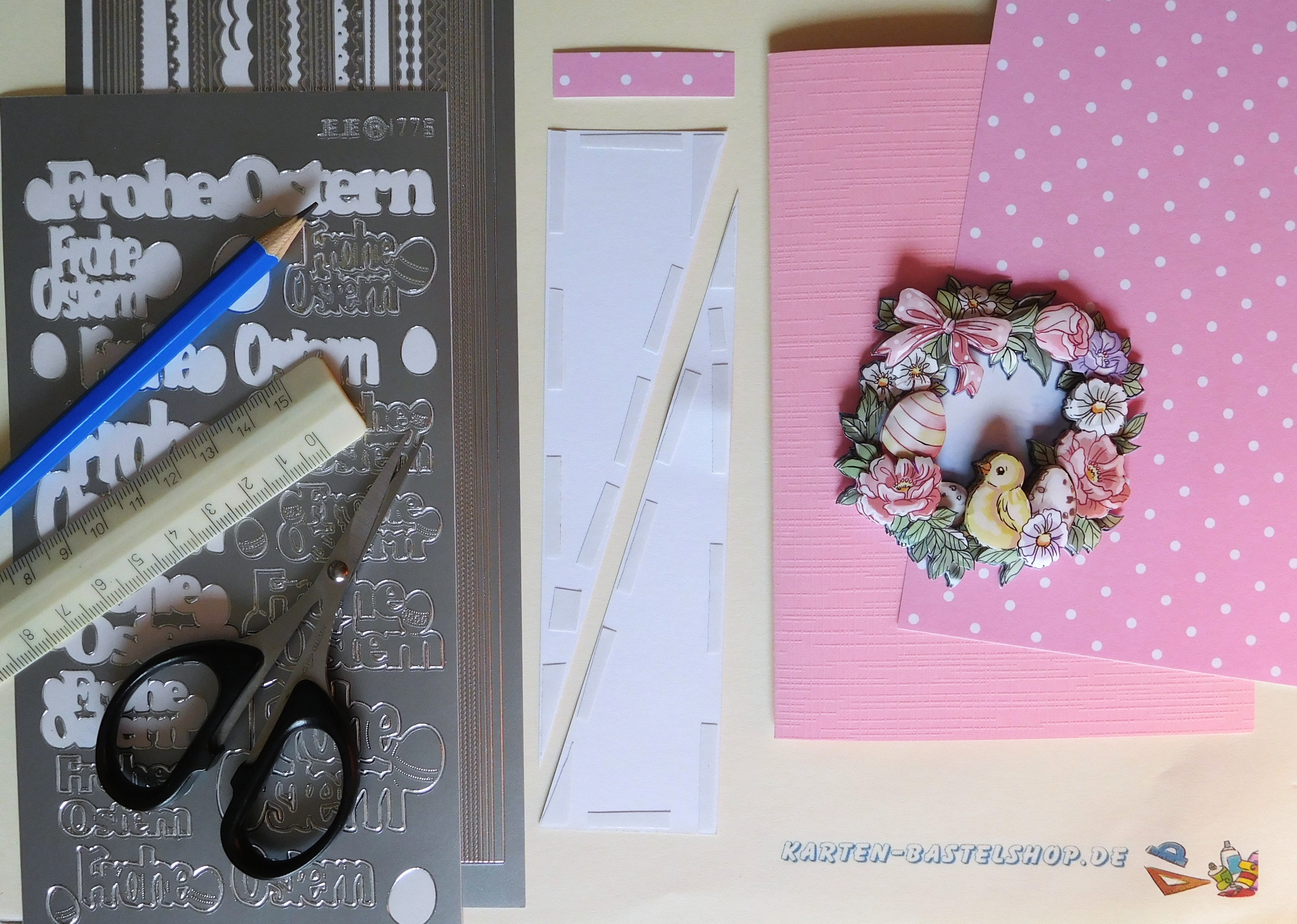 Tipps & Tricks zum Basteltipp – Osterkarten in Pastell