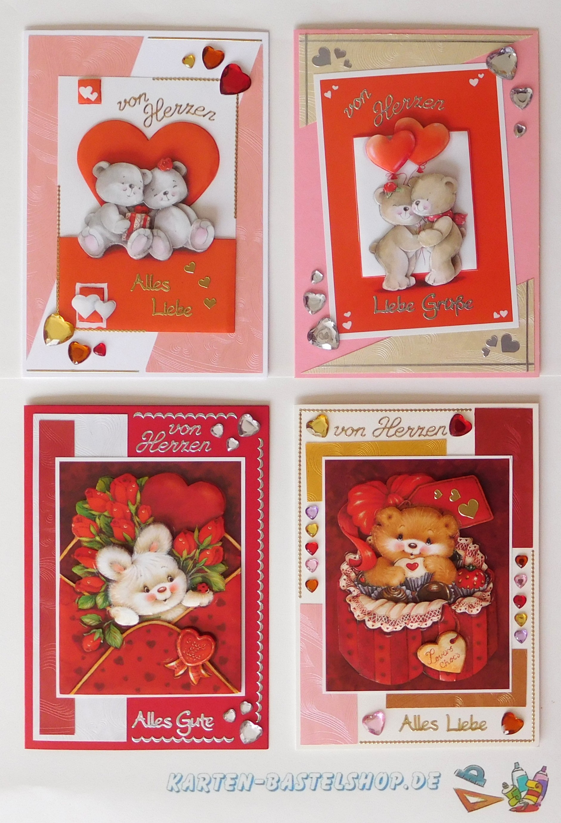 Basteltipp – Ein Kartengruß von Herzen