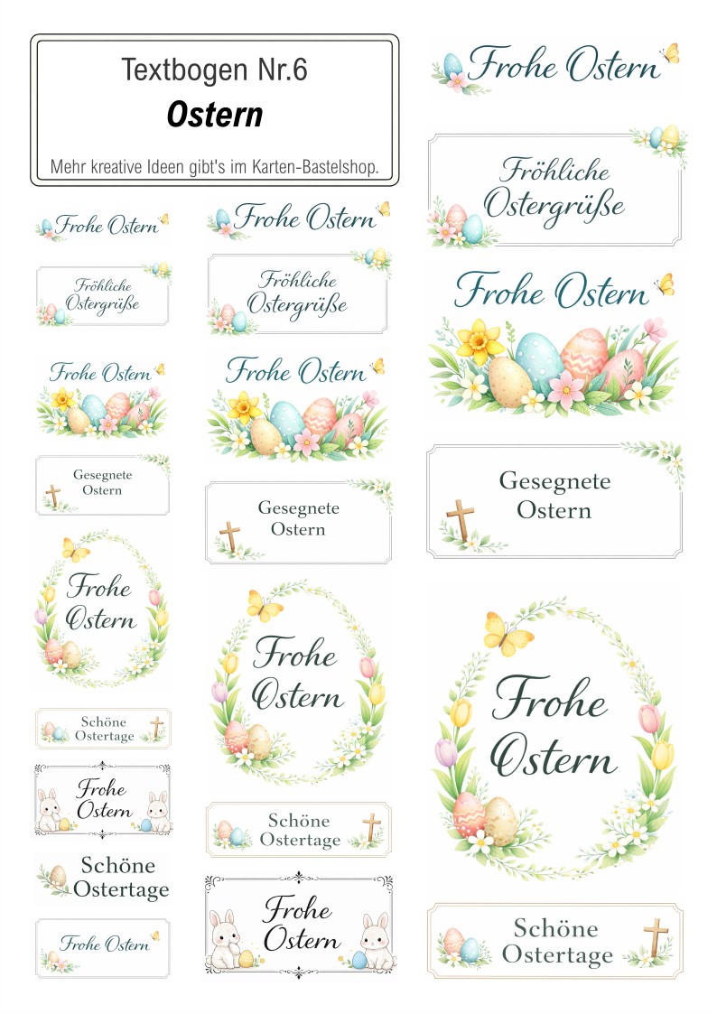 Textbogen Nr. 6 – Ostern