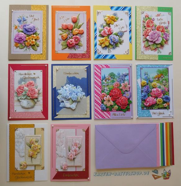 Anleitungen für Bastelsets