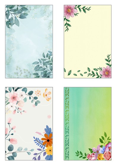 Flutter Flair – Kartenaufleger für A6-Karten