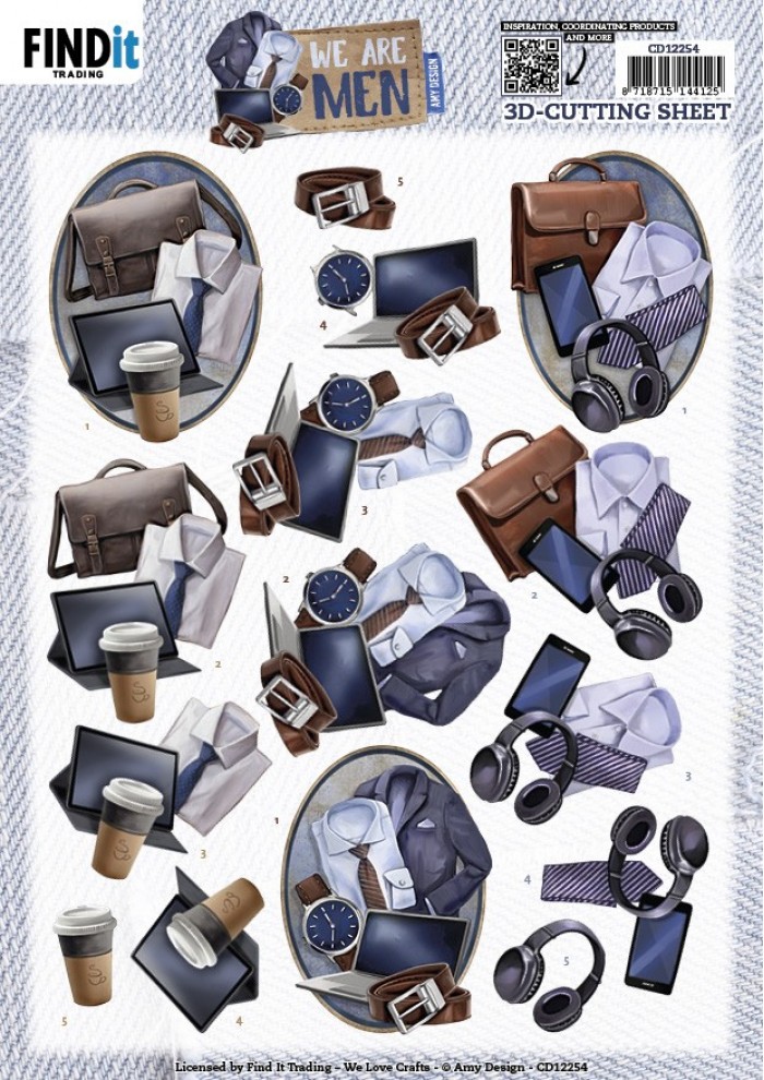 We are Men – Männerkarten basteln