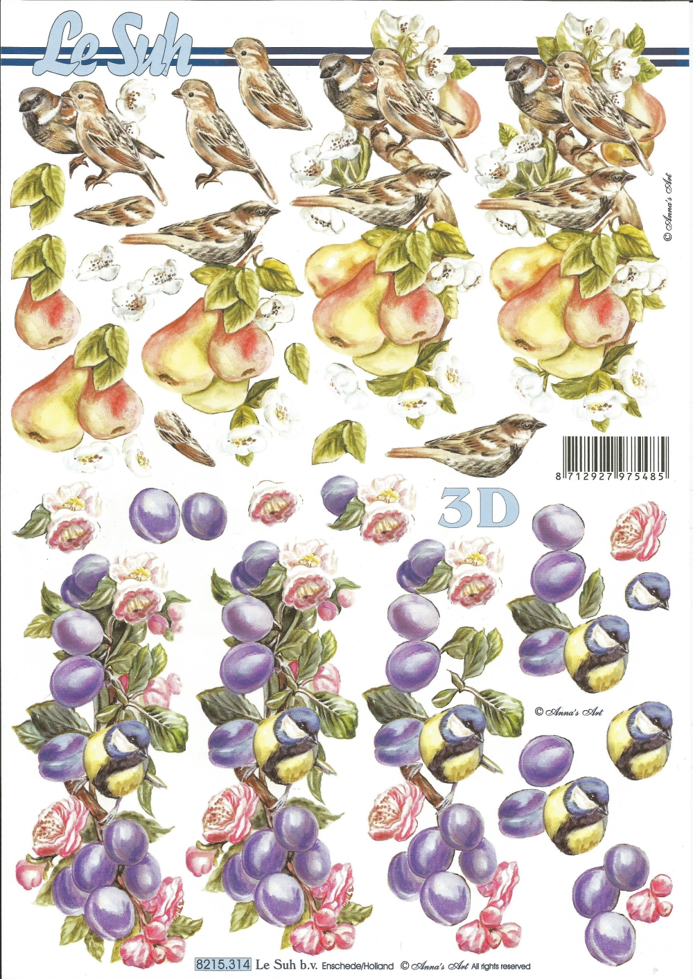 Mini-Basteltipp – 3D-Bogen 8215.314 von Le Suh